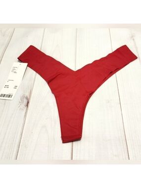 Urban Outfitters Out From Under Red Micro Fusion V Thong Small - New With Tags